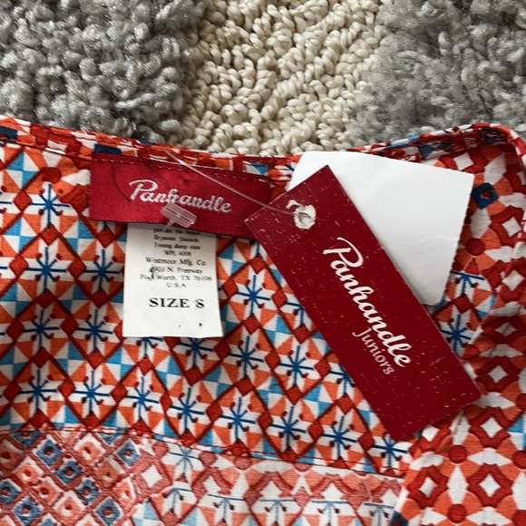 Panhandle Juniors wrap front top. Size Small. NWT - Picture 4 of 10